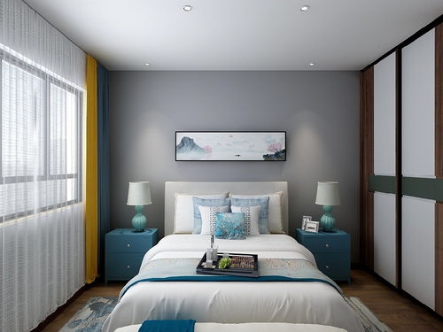 140平中式现代三居装修效果案例 | 中国文化源远流长装修实景图赏析